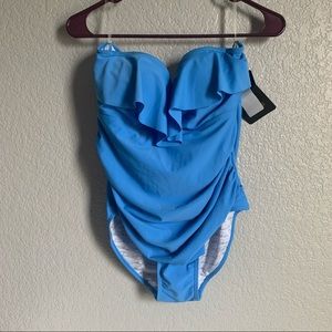 Baby blue Marilyn Monroe one piece